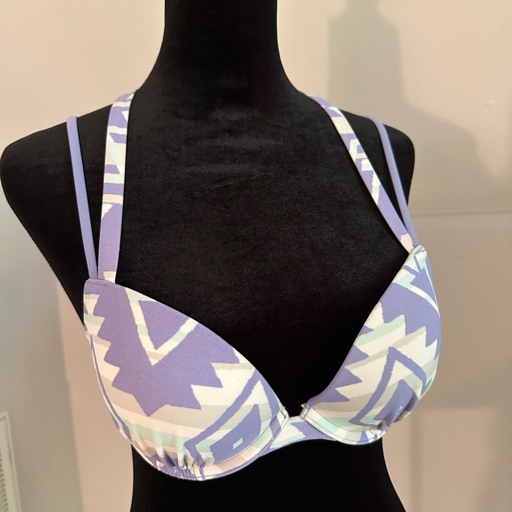 Aerie Geometric 34B bikini top